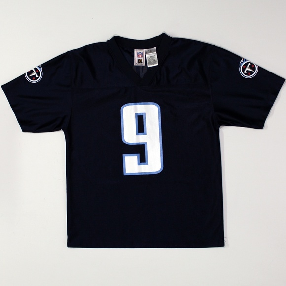 Steve McNair #9 Tennessee Titans Blue NFL Jersey - Picture 1 of 3